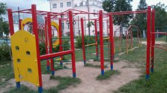 Площадка для воркаута в городе Хабаровск №2303 Маленькая Советская фото